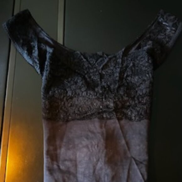 NWOT Cuddl Duds Super Soft Softech Square Neck Black Camisole With Lace Trim - Picture 8 of 8